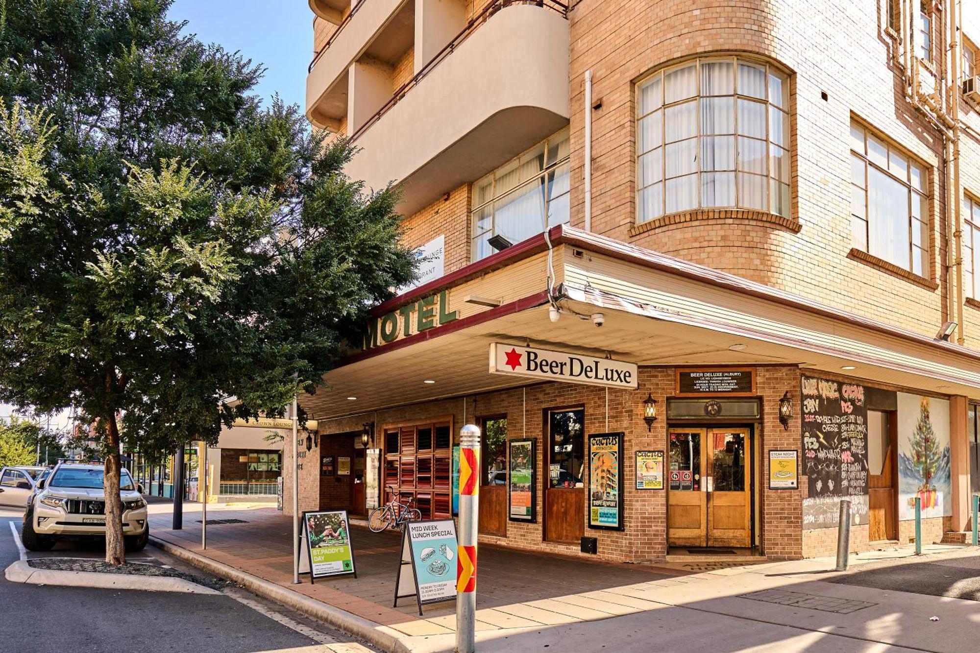 Hotel Beer Deluxe Albury Esterno foto
